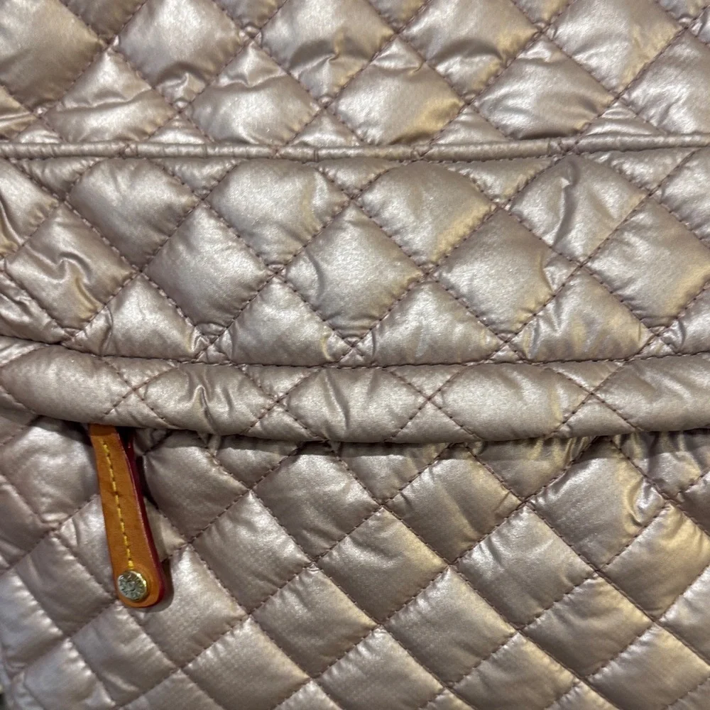MZ Wallace Quilted Backpack in Pink - Picture 5 of 5